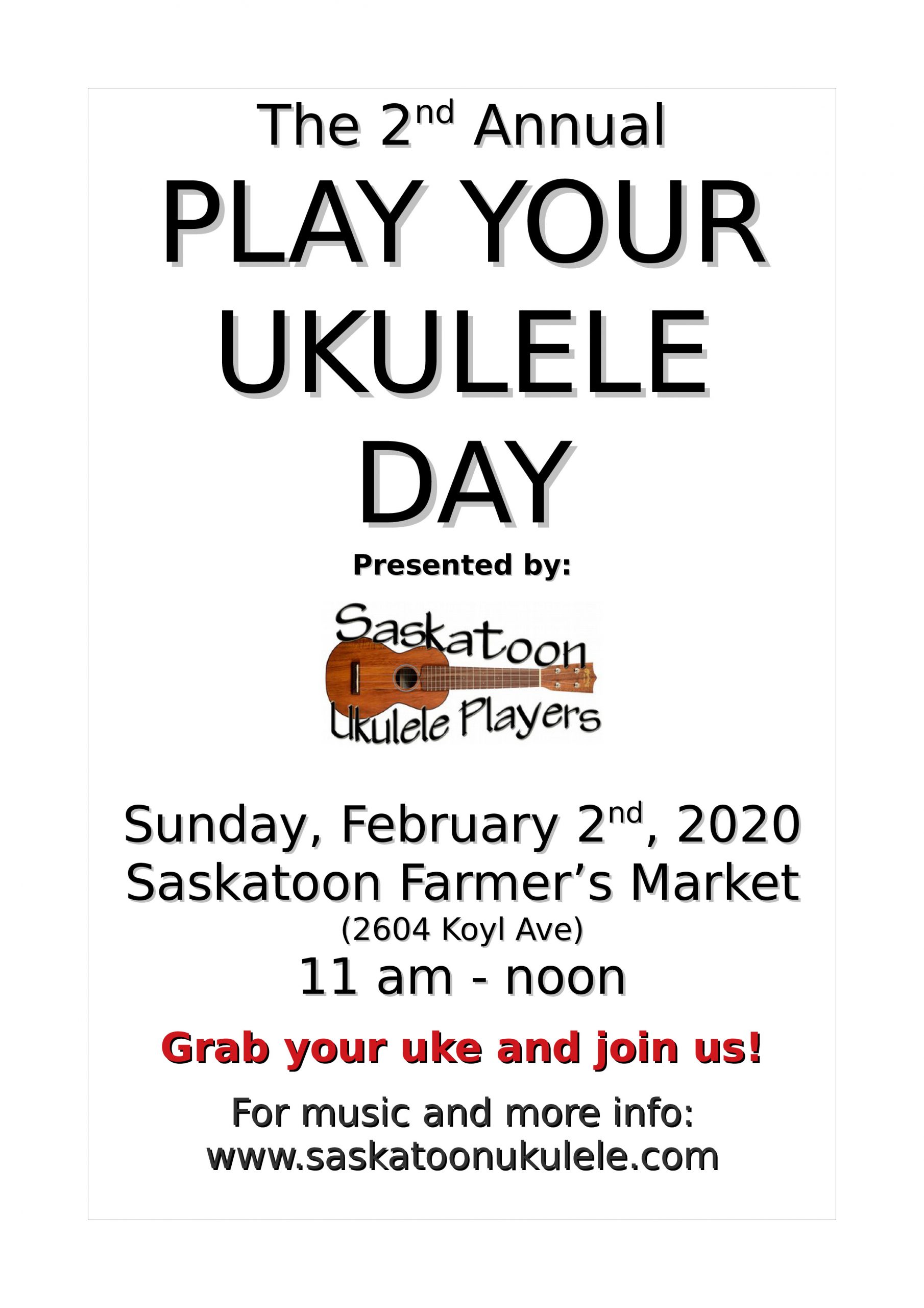 Play Your Ukulele Day